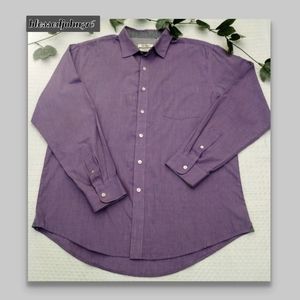 Van Heusen Men Long Dress Shirt Classic Fit